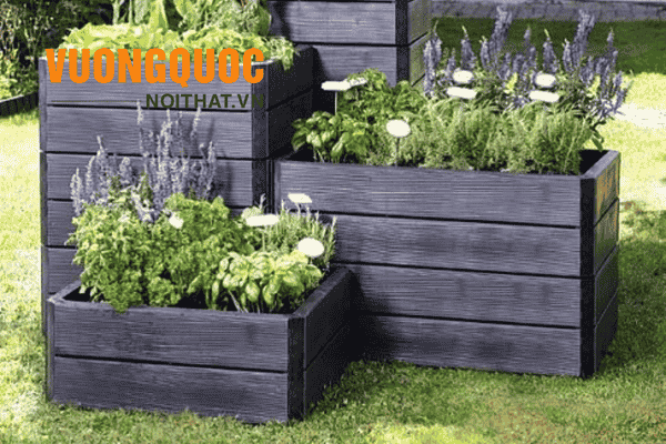 Chậu cây gỗ Pallet